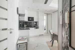 Kuchyňa alebo kuchynka v ubytovaní Spa Residence Carbona Hévíz Apartments KAKADU 203 B