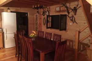 Кухня или мини-кухня в Siedlisko Czarny Bocian
