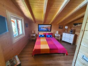 Postel nebo postele na pokoji v ubytování Depandance con Piscina e Jacuzzi + 41 fotografií