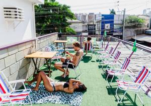 Gäste, die in der Unterkunft Ô de Casa Hostel übernachten