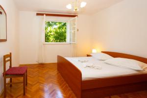 Posteľ alebo postele v izbe v ubytovaní Apartmani Vranjes