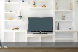 TV a/nebo společenská místnost v ubytování Bright Can Picafort