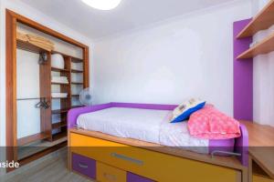 Postel nebo postele na pokoji v ubytování Bright Can Picafort