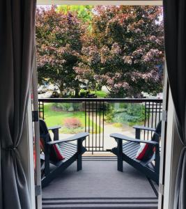 Balkón nebo terasa v ubytování Artisan Suites on Bowen
