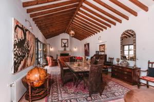 A seating area at La Esperanza Granada Luxury Hacienda & Private Villa