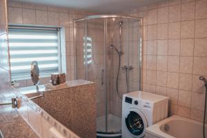Koupelna v ubytování Residenz Tulferhof + 15 fotografií