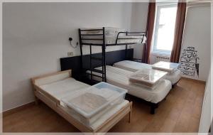 Postel nebo postele na pokoji v ubytování Hotel Istria