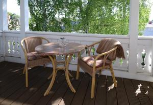 Balkón nebo terasa v ubytování Hotel Villa Granitz