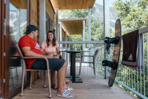 Hosté ubytování AREA 47 - Tirol