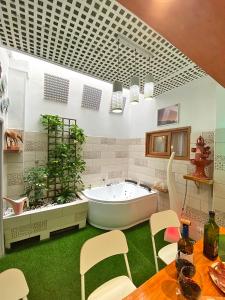 Koupelna v ubytování La Luz Vivienda Vacacional