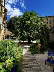 Zahrada ubytování L'Abeille - Boutique Apartments