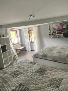 Katil atau katil-katil dalam bilik di Haus Lindenteichblick