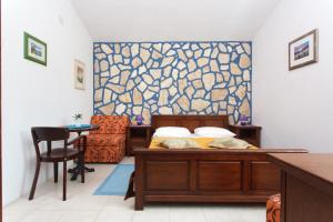 Et opholdsområde på Villa Ivas