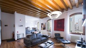 Et opholdsområde på Casa di Silvia & Daniele