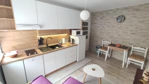 Kuchyň nebo kuchyňský kout v ubytování Cozy, Nice & Quiet apartment Lucky Sarajevo - Free public parking