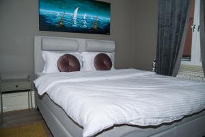Postel nebo postele na pokoji v ubytování Appelberg hotel