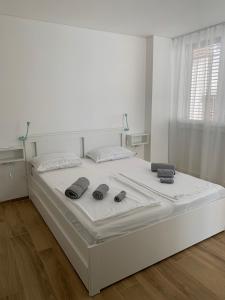 Posteľ alebo postele v izbe v ubytovaní Studio Apartment Zara