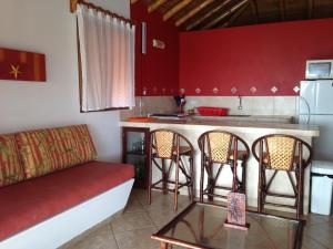 Una cocina o zona de cocina en Guille Bungalows