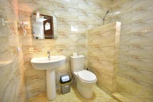 Koupelna v ubytování hotel Pharnavaz