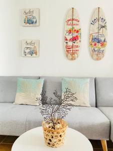 Posezení v ubytování El Coral