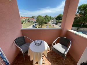 Balkon lub taras w obiekcie Apartment 7 - Sea View - Daniel