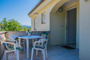 Balkón alebo terasa v ubytovaní Apartments Relax near Opatija