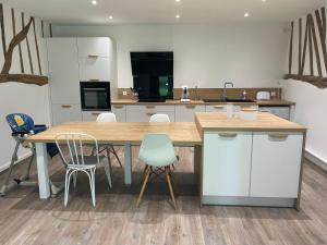 Kuchyň nebo kuchyňský kout v ubytování Les gîtes du château du cèdre + 25 fotografií