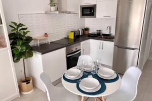 Kuchnia lub aneks kuchenny w obiekcie Oasis View Lanzarote