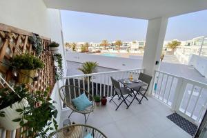 Balkon lub taras w obiekcie Oasis View Lanzarote