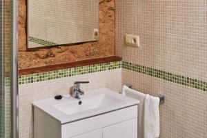 A bathroom at Escola de Bieite