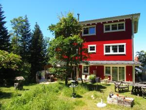Zahrada ubytování Schwedenhaus Eichenberg