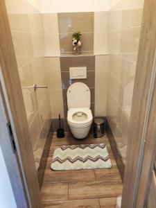 Kúpeľňa v ubytovaní Apartmán u Fryšávky