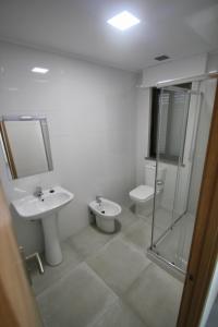 Kúpeľňa v ubytovaní La Villa Hostal