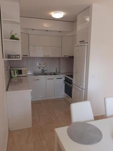Kuchyňa alebo kuchynka v ubytovaní Apartman u centru Makarske