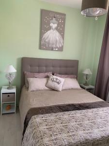 Postel nebo postele na pokoji v ubytování Comme à la maison - Chambre double chez habitant près de Toulouse