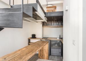 Köök või kööginurk majutusasutuses Lofty loft - Chiese