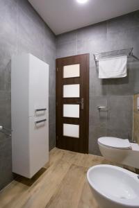Kúpeľňa v ubytovaní Luxusní velký apartmán s terasou v centru Litomyšle