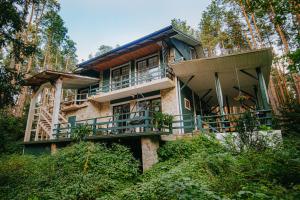 Budova, v ktorej sa ubytovanie bed & breakfast nachádza