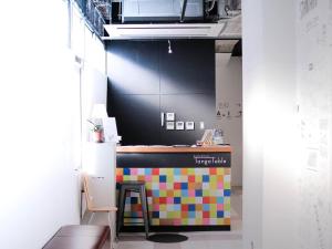 Kuchyň nebo kuchyňský kout v ubytování Hostel TangaTable