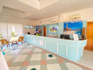 Lobbyen eller receptionen på Le Tonnare di Stintino - Beach Resort