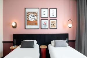 Voodi või voodid majutusasutuse ibis Styles Dijon Central toas