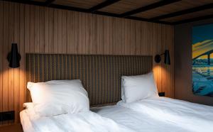 Postel nebo postele na pokoji v ubytování Quality Hotel Ramsalt