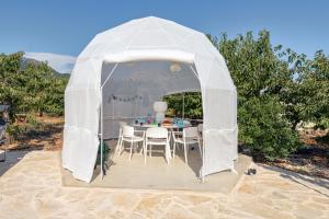 Patio nebo venkovní prostory v ubytování Planetarium