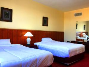 Postel nebo postele na pokoji v ubytování Regency Hotel Hebron