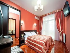 
Кровать или кровати в номере Отель Константинополь
