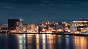 Nespecifikovaný výhled na destinaci Bodø nebo výhled na město při pohledu z hotelu
