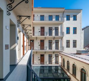 Budova, kde se hotel nachází