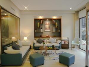Posezení v ubytování Gardenia Boutique Hotel