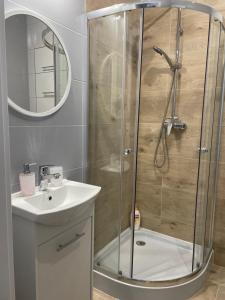 Kúpeľňa v ubytovaní Apartament HAMBURG