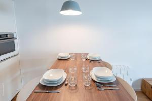 Η κουζίνα ή μικρή κουζίνα στο ✵ Le Saint Georges- T2 4P+ Wifi + Parking à Disney - Fairytale Factory ✵